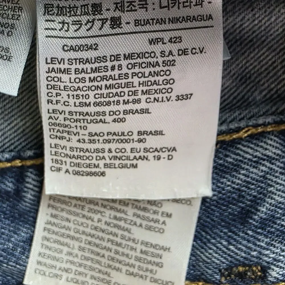 Levi's 550 Men's 40x32 Relaxed Fit Denim Jeans